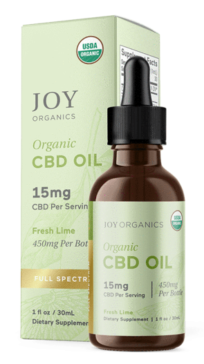 Joy Organics CBD Oil Fresh Lime